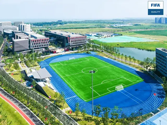 Relvado sintético para campo de futebol