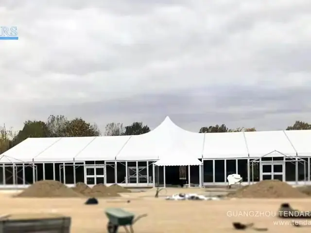 Tenda profissional para eventos e instalações